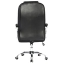 BASE NYLON /ESPALDA Y ASIENTO TAPIZADO EN CUERO SINTETICO ARIZONA