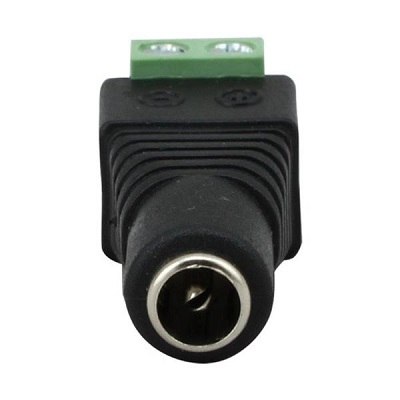 BORNERAS HEMBRA PARA CCTV CORRIENTE 12V