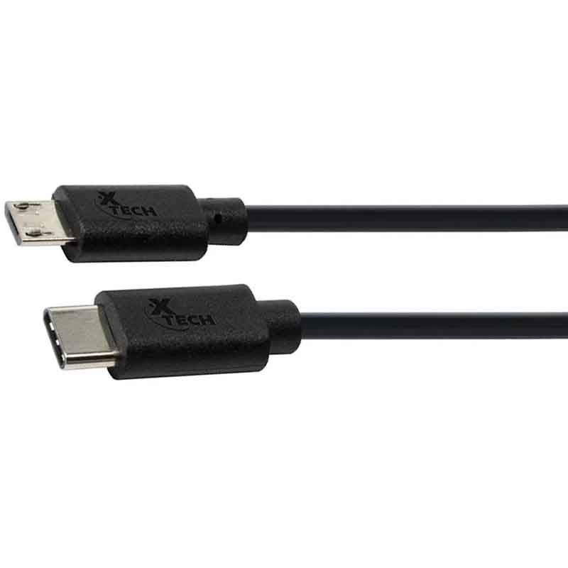 CABLE ADAPTADOR TIPO C MACHO A MICRO USB MACHO