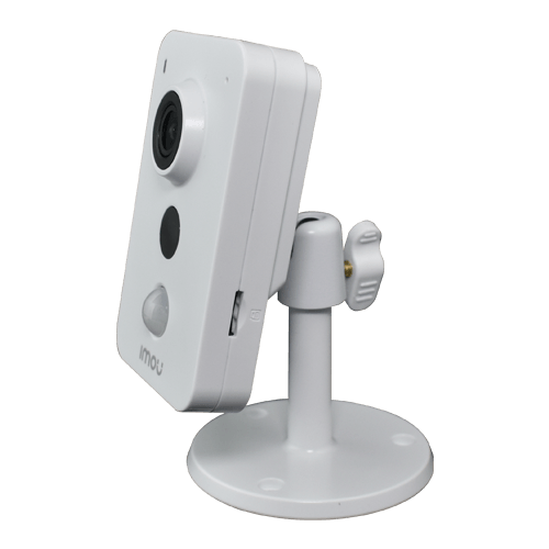 CAMARA IP TIPO CUBO 4MP@ LENTE 2,8MM FOV 97° WIFI H.265 IR 10M PIR E/S ALARMA AUDIO DE 2 VIAS