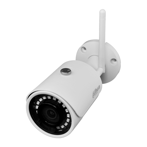 CAMARA IP TIPO BALA 2MP@30FPS LENTE 2,8MM FOV 106° WIFI IP67 H.265 IR 30M