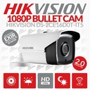 CÁMARA TURBO HD 1080P 3.6MM EXIR IR 80MTS TIPO BALA HIKVISION DS-2CE16D0T-IT5F