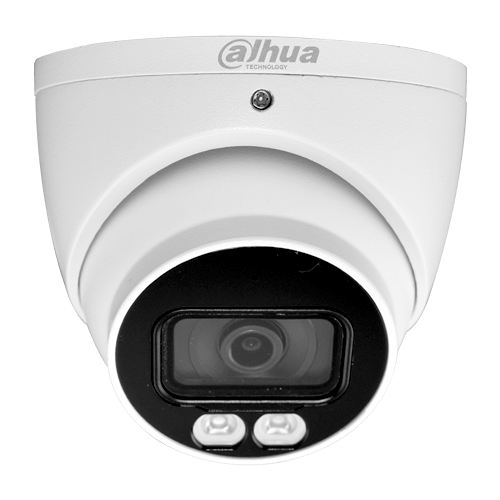 CAMARA 4 EN 1 1080P DOMO FULLCOLOR LUZ VISIBLE DWDR 40M IP67 CON MIC.
