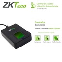 ENROLADOR DE HUELLAS USB DE ALTA RESOLUCIÓN / SDK GRATUITO PARA DESARROLLOS PROPIOS (JAVA, ANDROID, WINDOWS C#) / COMPATIBLE CON SOFTWARE ZKTECO