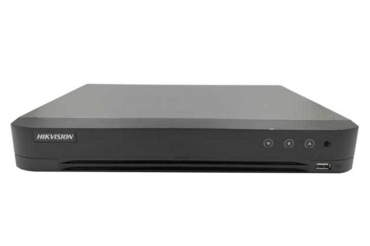 ACUSENSE DVR 4 MEGAPIXEL / 4 CANALES TURBOHD + 2 CANALES IP / 1 BAHÍA DE DISCO DURO / 1 CANAL DE AUDIO