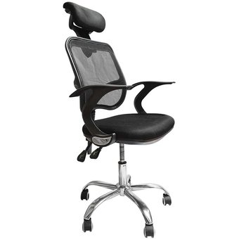 SILLA EN MALLA CON SOPORTE PARA CABEZA OFICINA EMPRESARIAL JYX-0158