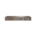 SWITCH ETHERNET 16 PUERTOS 10/100/1000 MBPS METAL PROTECCION 6KV PARA MONTAJE EN RACK