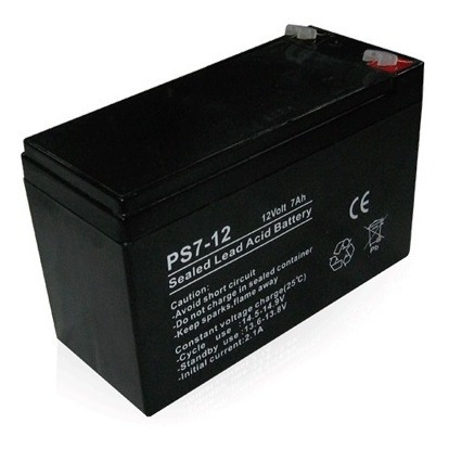 BATERIA SELLADA DE 7 AMP 12V PARA ALARMA