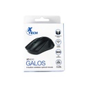 MOUSE INALAMBRICO XTECH NEGRO 1600DPI OPTICO