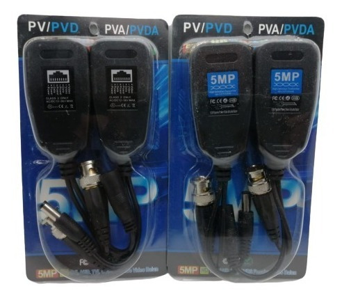 BALUM RJ45 VIDEO Y CORRIENTE 8MP PARA CAMARAS DE SEGURIDAD