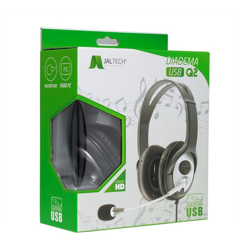 DIADEMA USB Q2 CALL CENTER CON MICROFONO