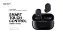 AUDIFONOS BLUETOOTH HAVIT TW925 SMART TOUCH IN-EAR