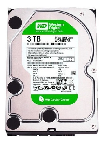 DISCO DURO DE 3 TERAS PULL WESTER DIGITAL, HITACHI, HGST Y MAS DVR
