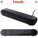 PARLANTE BOCINA M18 6W 3.5 MM USB LUZ LED AZUL