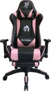 SILLA GAMER RECLINABLE ERGONOMICA PINK KITSUNE