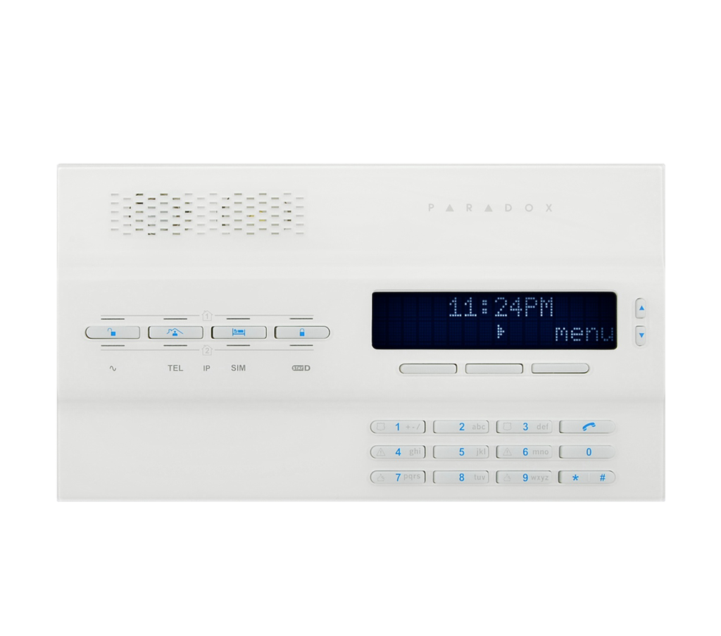 CONSOLA MAGELLAN 433MHZ 64 ZONAS 2 PAR SP COLOR GRIS