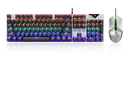 COMBO GAMER SEMIPROFESIONAL TECLADO MECANICO + MOUSE GAMER 2400DPI