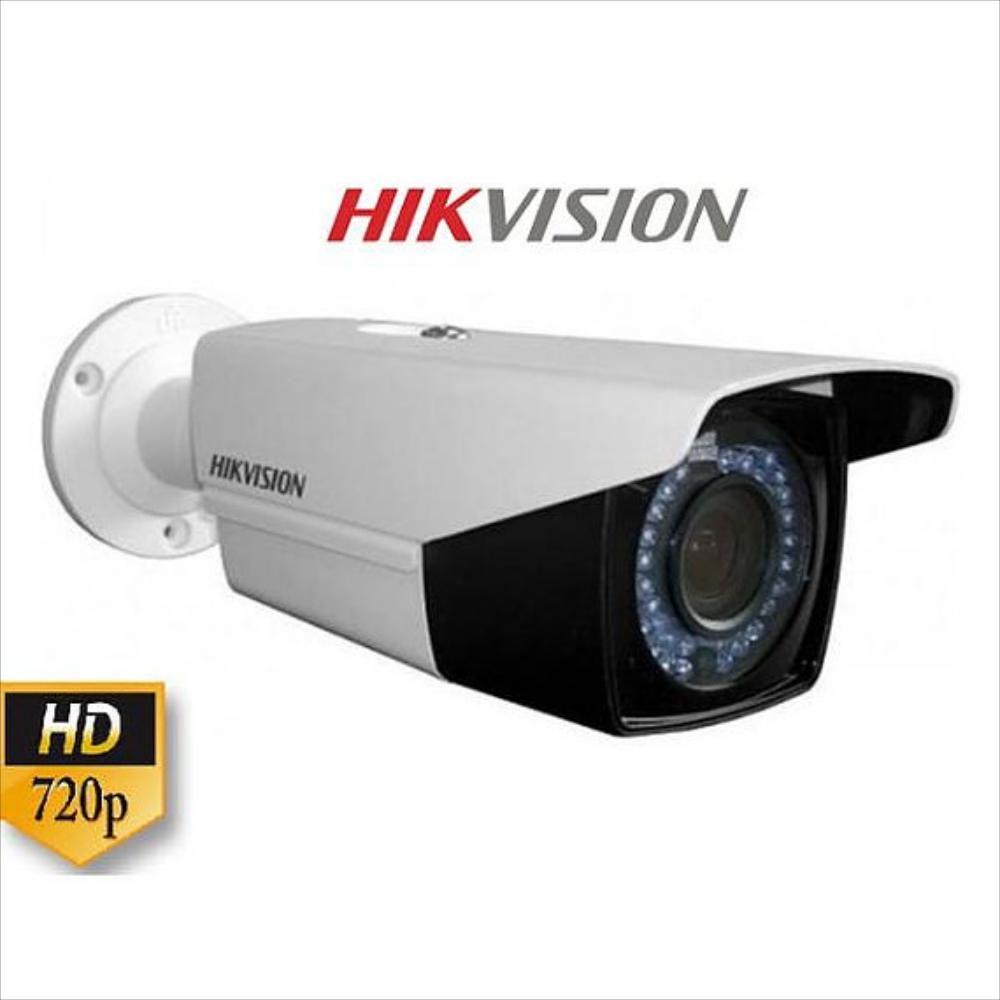 CAMARA TURBO 1080P BALA VARIFOCAL 0.01LUX F2.8-12mm IR40m IP66 METAL HIKVISION