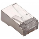 PLUG RJ45 PARA CABLE UTP CATEGORIA 5E BLINDADO
