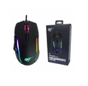 MOUSE HAVIT RGB BACKLIT PROGRAMMABLE / 7 BOTONES/ 4800 DPI HV-MS1012A