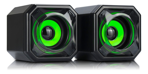 PARLANTES PC WESDAR 2.0 K-161S CS2 VERDE 6W