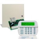 KIT PANEL DE ALARMA HÍBRIDO DSC CLASSIC, INCLUYE TARJETA PC585 DE 4 ZONAS Y TECLADO LED PC1555RKZ DE 8 ZONAS