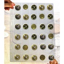 HOJA POLIPROPILENO DE MONEDA PARA COLECCION