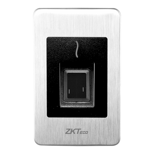 LECTORA HUELLAS SENSOR SILKID Y TARJETAS EM INTERFAZ RS485 CARCASA EN ACERO INOXIDABLE