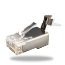 PLUG 6A BLINDADO UTP 6A METALICO PROFESIONAL