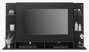 PANEL TV BRAGA 60 PULGADAS CON REPISAS DE VIDRIO