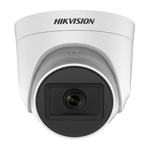 CAMARA TURBO 1080P TURRET MICROFONO INCORPORADO AUDIO COAXIAL 0.01 Lux/ F1.2 DNR EXIR 2.0 Smart IR 20m IR PLASTICA HIKVISION