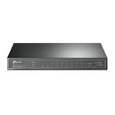 Switch PoE JetStream SDN Administrable 8 puertos 10/100/1000 Mbps + 2 puertos SFP, 8 puertos PoE, 61W, administración centralizada