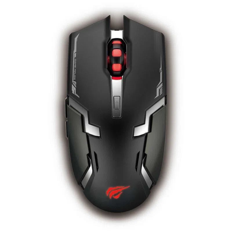 MOUSE INALAMBRICO GAMER GAMING RETROILUMINADO BLANCO