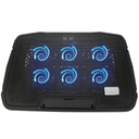 BASE REFRIGERANTE GAMER AZUL 6 RGB COOLER USB 17¨