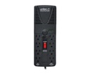 REGULADOR DE VOLTAJE DE 8 TOMAS 1200VA UNITEC