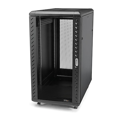 GABINETE RACK METALICO NEGRO CON PINTURA ELECTROESTATICA FABRICADO