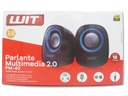 PARLANTES USB 3.5 PARA PC COMPUTADOR AZUL MULTIMEDIA