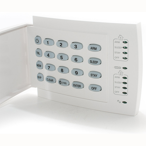TECLADO 10 ZONAS LED CABLEADO PARADOX 2 PARTICIONES