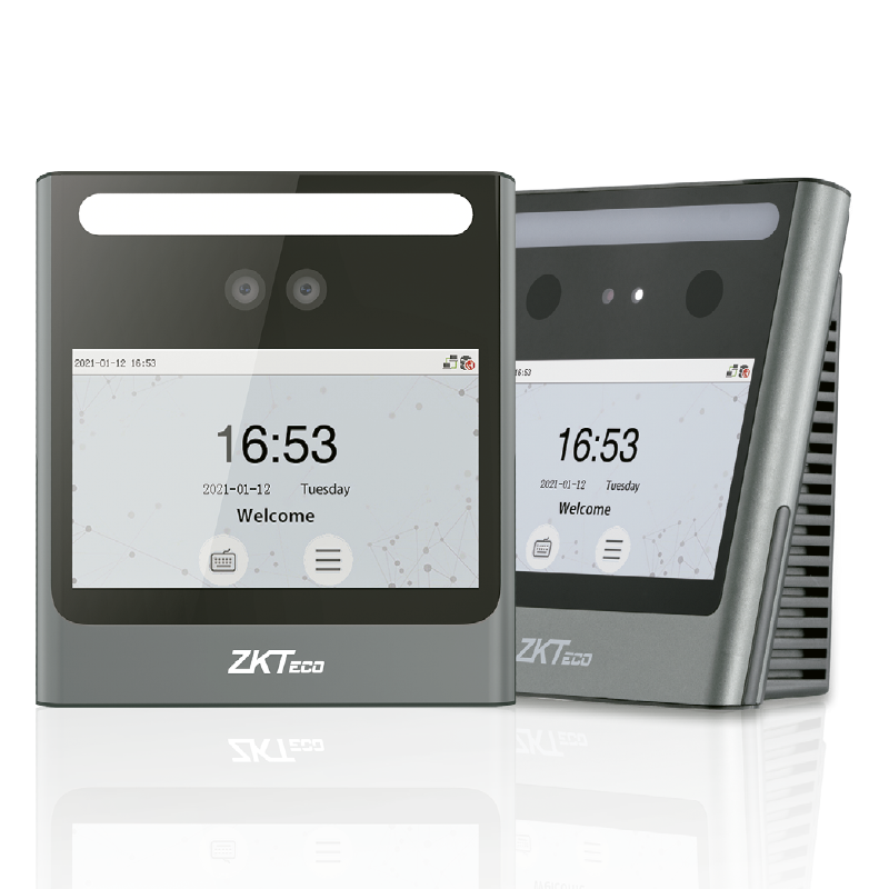 DISPOSITIVO T&A Y CONTROL DE ACCESO FACIAL VISIBLE LIGHT 500 ROSTROS 1000 TARJETAS ADMS