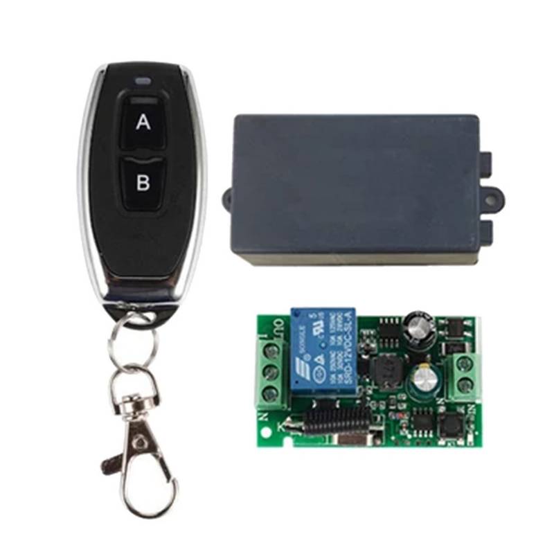 KIT CONTROL REMOTO INALAMBRICO  SAT KB50 + MODULO RECEPTOR, FR. 315/433MHZ