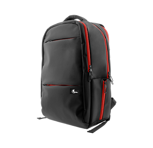 MALETA MORRAL GAMER ROJA PORTATIL 16.5 NYLON ANTIROBO