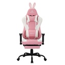 SILLA GAMER ROSADA BRAZOS GRADUABLES WAIFU CONEJO