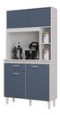 ALACENA MUEBLE AUXILIAR 122X90 4 PUERTAS 1 CAJON