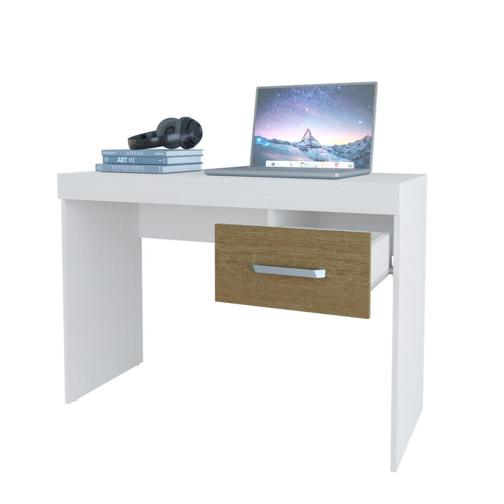 ESCRITORIO EJECUTIVO DE 1 CAJÓN - BLANCO