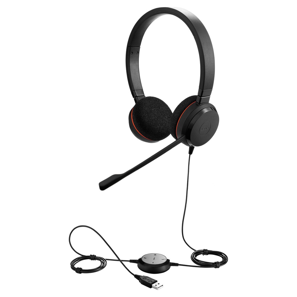 DIADEMA PROFESIONAL JABRA EVOLVE 20 MS STEREO USB CALL CENTER