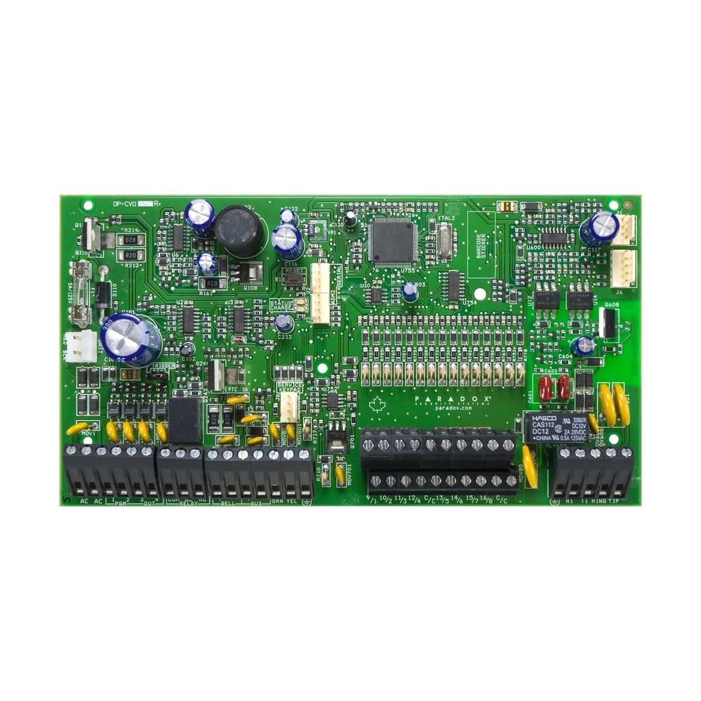 CENTRAL DE ALARMA DE 4 X 2 ZONAS EXPANDIBLE A 32 ZONAS NO INCLUYE CAJA NI TECLADO