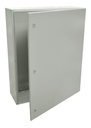 GABINETE METALICO PARA ALARMA DIMENSIONES: 8X10X3