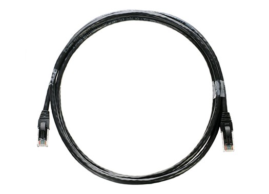 PATCH CORD CABLE UTP CATEGORIA 6 COBRE 5 METROS NEGRO