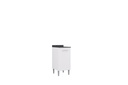 MUEBLE INFERIOR COCINA BLANCO BRUNA 85.5 X 40 CM