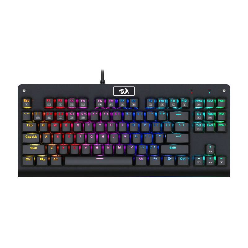 TECLADO GAMER REDRAGON MECANICO NEGRO K568RGB-SP AVENGER